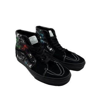 Vans X Disney 100 Villains Sk8‎ Hi Shoes Size 9.5 Men Sneakers